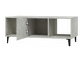 Coffee table, concrete grey, 102x50x40 cm, engineered wood, DFYL40240