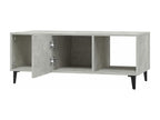 Coffee table, concrete grey, 102x50x40 cm, engineered wood, DFYL40240