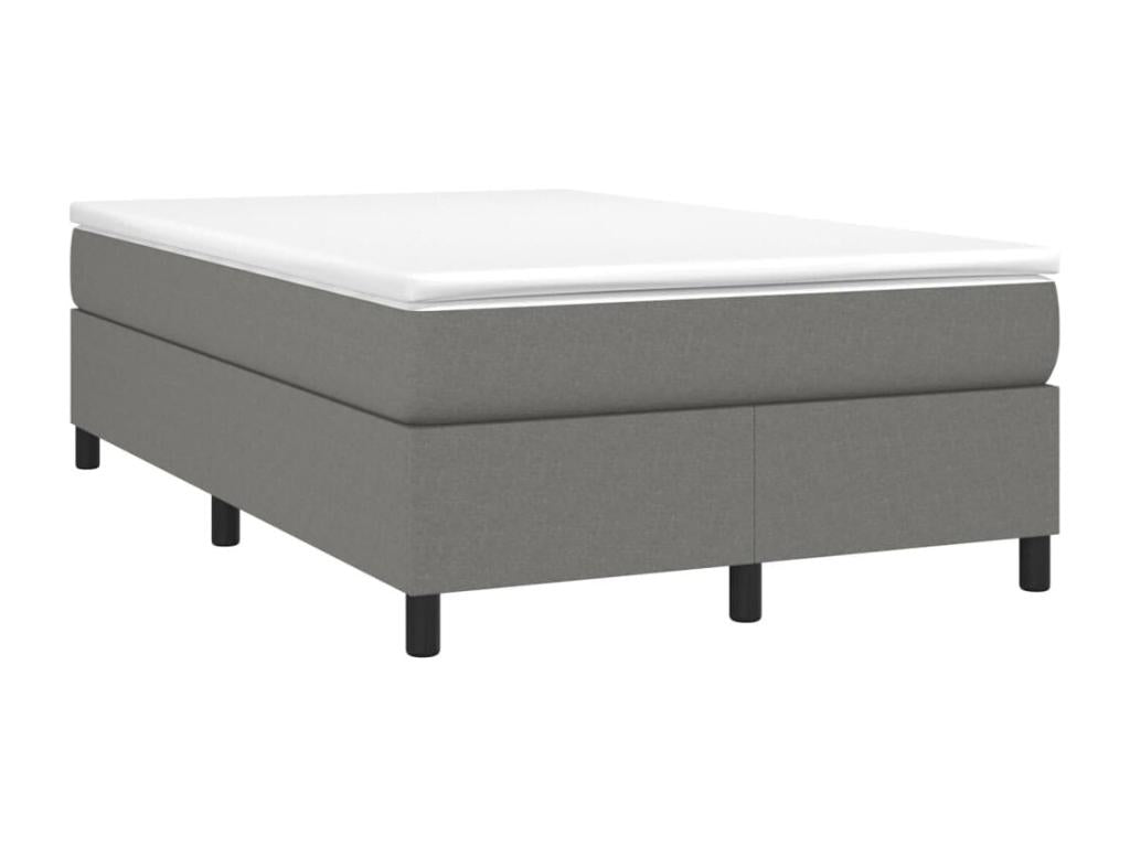 Boisona bed base, dark grey, 120x200 cm, fabric, BBUS26206